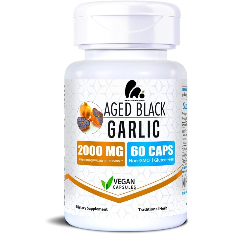 Licorice Root Extract - Suplemento de alho preto fermentado e