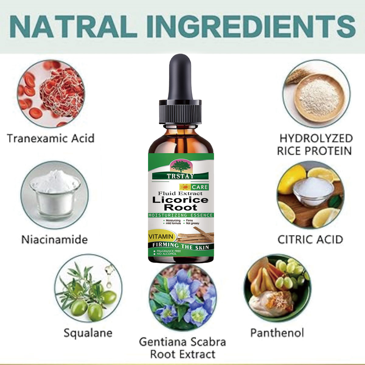 5ML/15ML/30ML/50ML/DR.DAVEY Es - Licorice Root Extract avaliação e preço