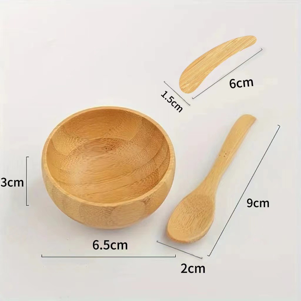 Conjunto de Tigela de Bambu pa - Skincare Ingredients Checker avaliação e preço